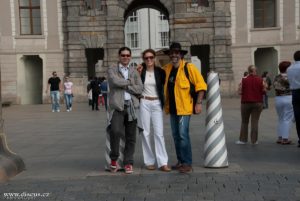 Heiko Bleher,s Natashou a Francescem v Praze